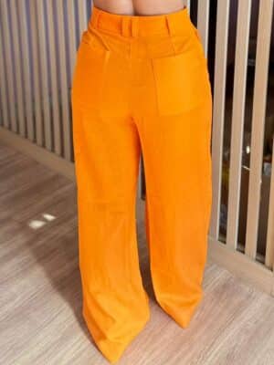 Calça Pantalona Linho - Imagem 3