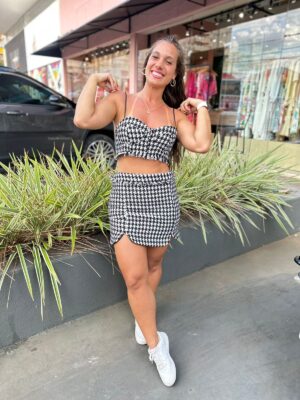 Top Corset Tweed - Imagem 2