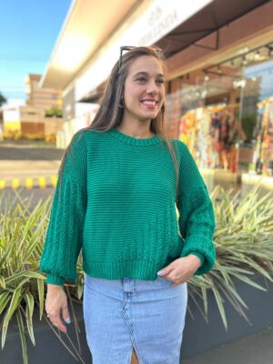 Blusa Tricot Nervuras