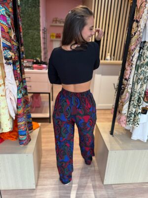 Blusa Canelada Manga Longa Lenço Farm - Imagem 3