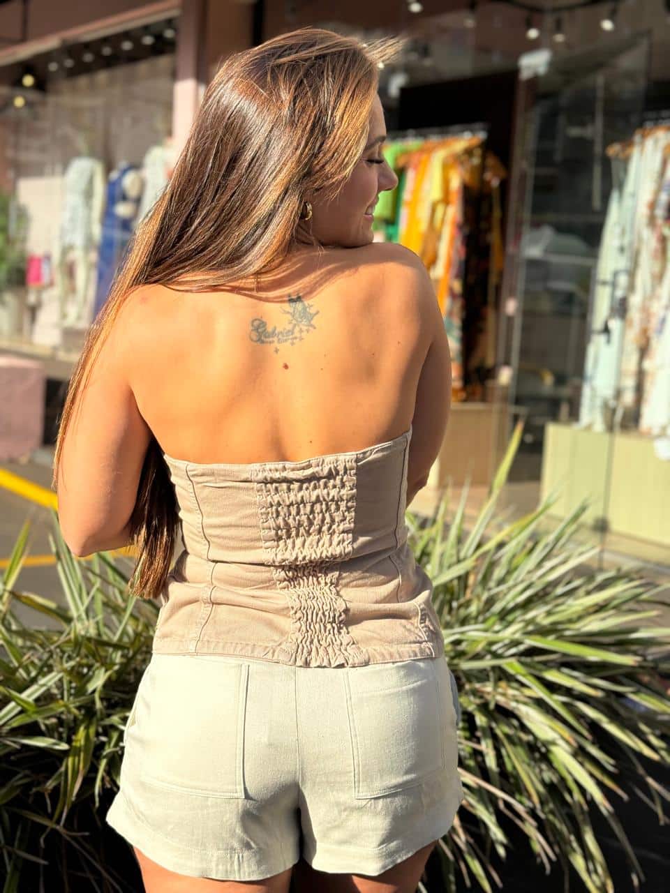 Top Sarja Corset sem Alças - Imagem 3