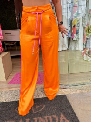 Calça Pantalona Bicolor - Imagem 2