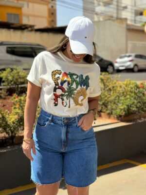 Bermuda Jeans Denim - Imagem 4