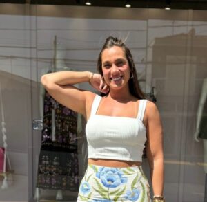 Blusa Cropped Decote Quadrado