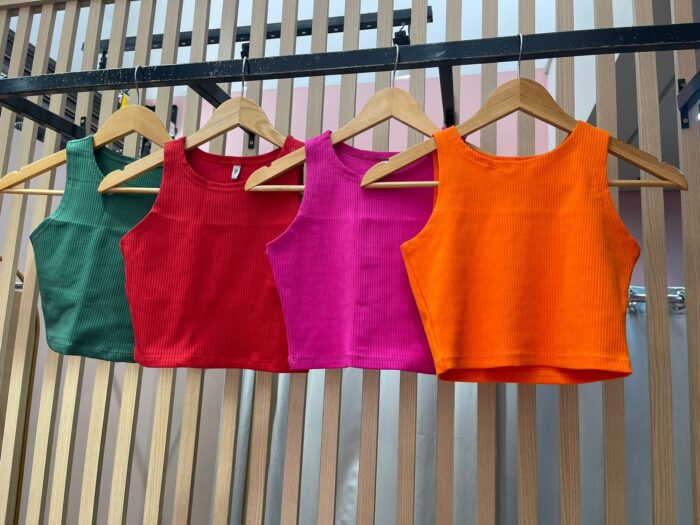 Cropped canelado Maria