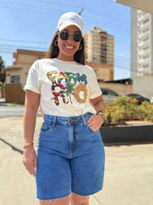 Bermuda Jeans Denim - Imagem 2