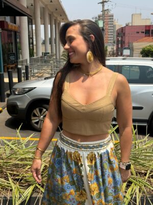 Top Estruturado em Linho Alls - Imagem 2