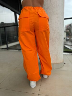 Calça Pregas Com Ajuste Na Barra - Imagem 8