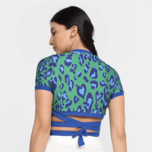 Blusa Amarração Coração De Oncinha - Imagem 3