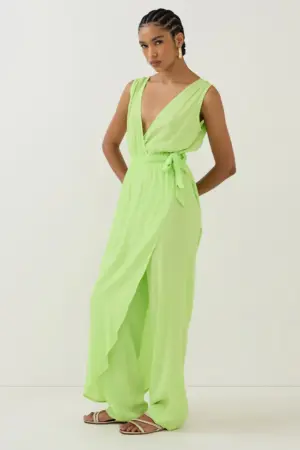 Macacão Pareo Decote V - Imagem 2