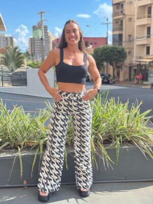 Calça Reta Sarja Panteras - Imagem 2