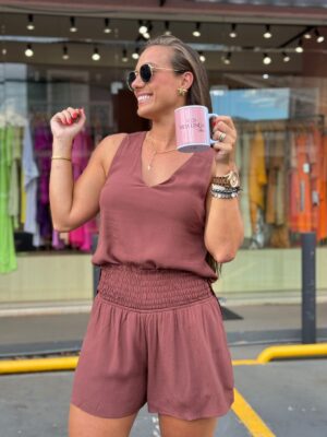 Blusa Regata Decote V - Imagem 4