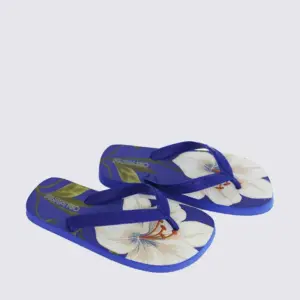 Chinelo Rasteiro Farm Azul Klein