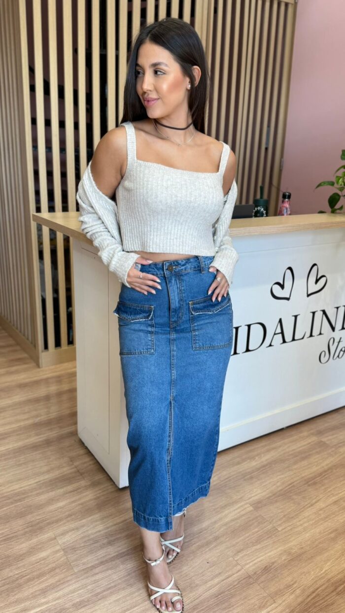 Regata cropped Tricot