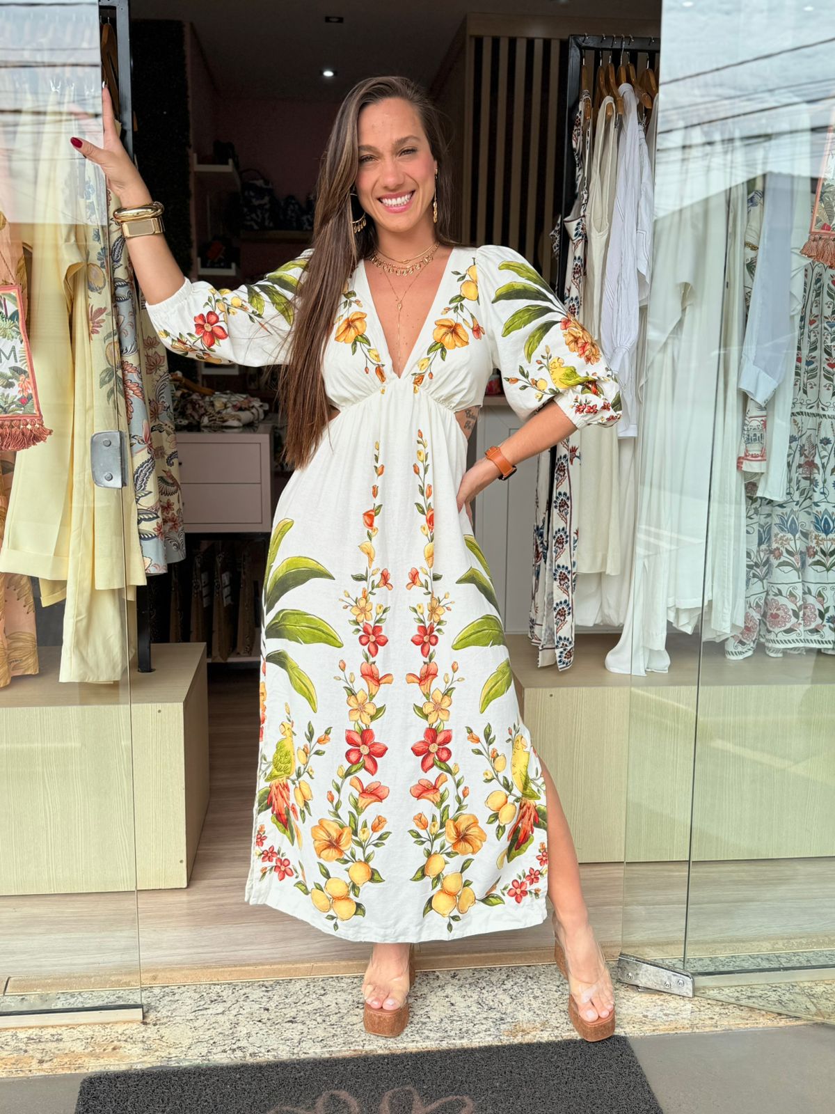 96af9954cfdde1f2be6f905e95f54aa5.jpg Vestido  Cropped  Bosque Chic - Imagem 1