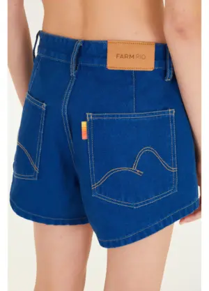 Short Jeans Degrau FARM - Imagem 2