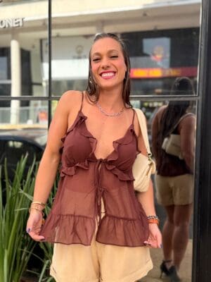 Blusa Babados Alcinha FARM