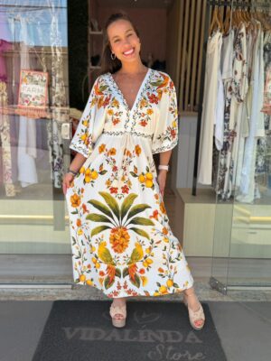Vestido Cropped Bosque Chic | FARM