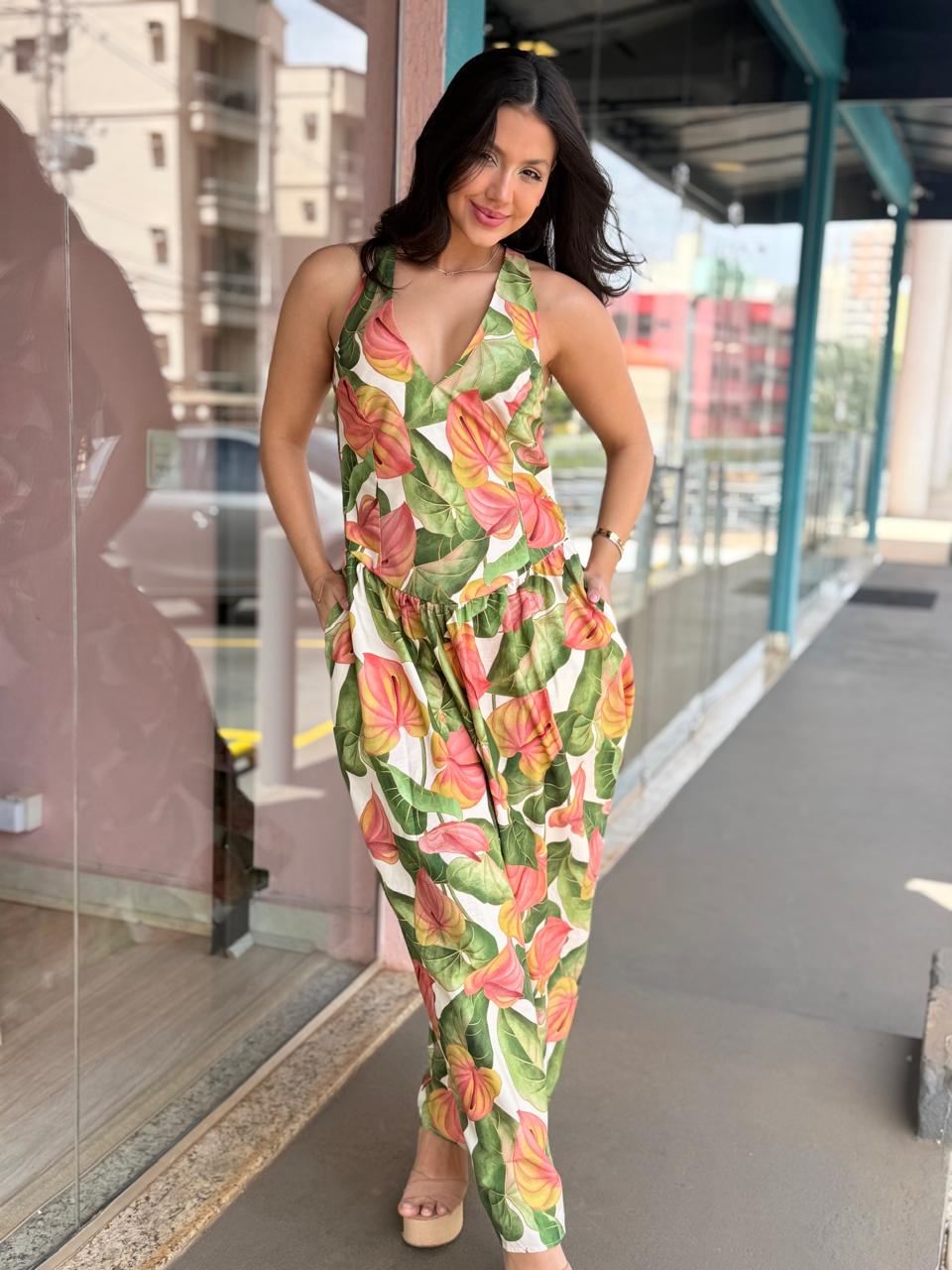 b3e2aff72ab31187901ada9ca0550d0c.jpg Vestido Longo Anturio Corrido FARM - Imagem 2