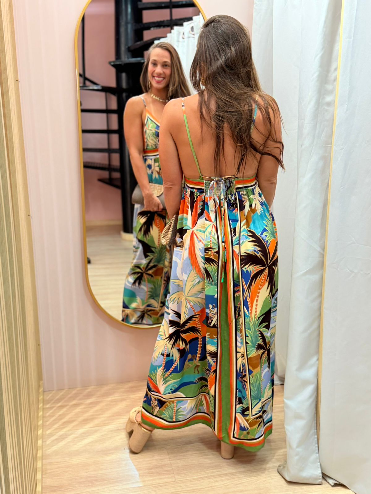 153ff650b0e341ca490603c0e5e412be.jpg Vestido  Lenço  Bem Querer FARM - Imagem 3