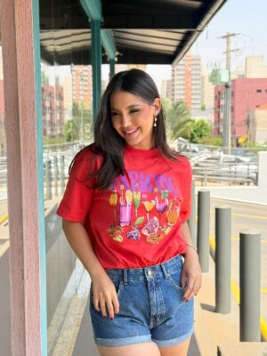 Short Jeans Baixo Bainha Dobrada | FARM - Imagem 3