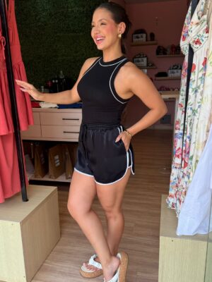 Short Elástico Cós FARM - Imagem 2