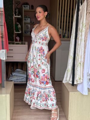 Vestido Cropped Brisa Serena FARM