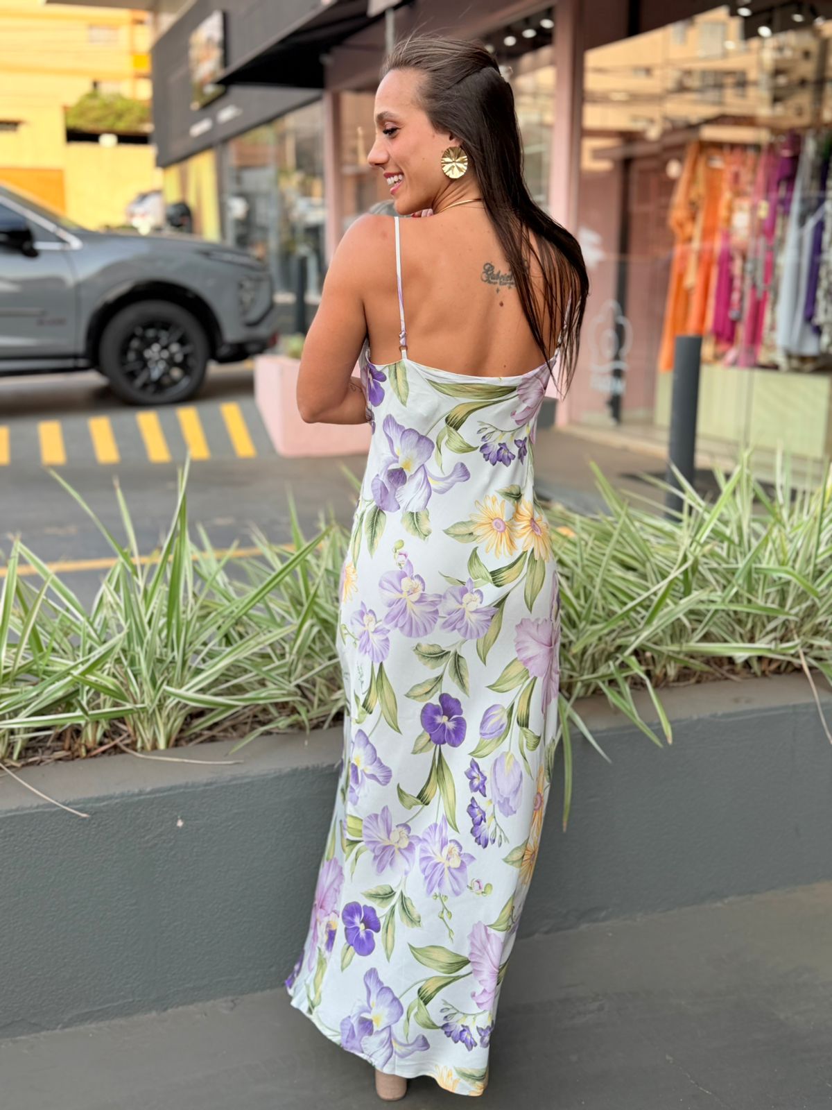 7059923b188990bc035703aaa20ad689.jpg Vestido Longo Alcinha Orquidário | FARM - Imagem 2