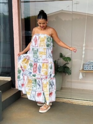 Vestido Brasil Vintage FARM