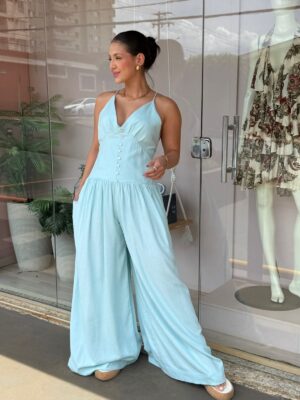 Macacão Botões Pantalona FARM - Imagem 3