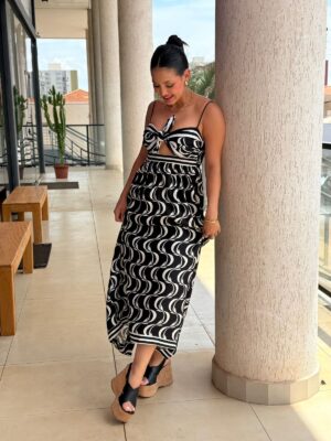 Vestido Nó Peixe Copa FARM - Imagem 3