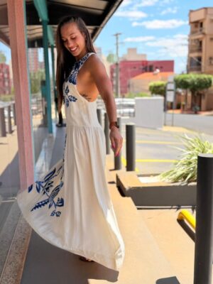 Vestido Longo Paraiso FARM - Imagem 3