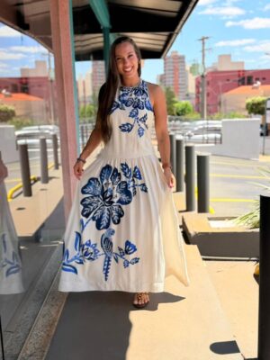 Vestido Longo Paraiso FARM - Imagem 4