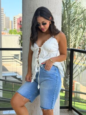 Blusa Richelieu Desejo de Mar FARM - Imagem 2